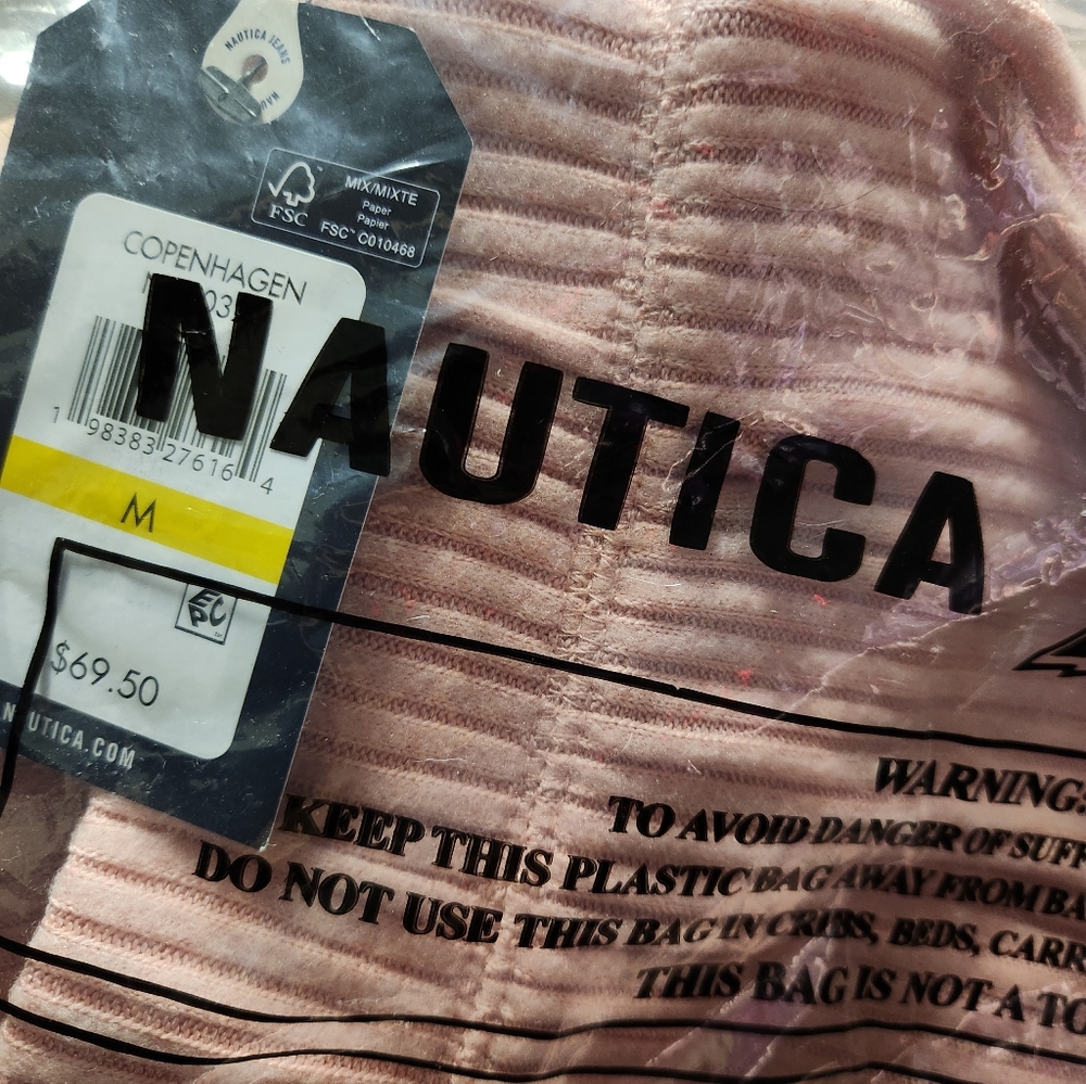 Nautica Blush Quilted Pants